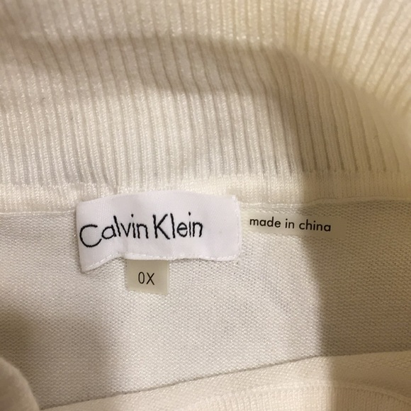 Calvin Klein Turtleneck Sweater - Size 0X - Picture 4 of 7